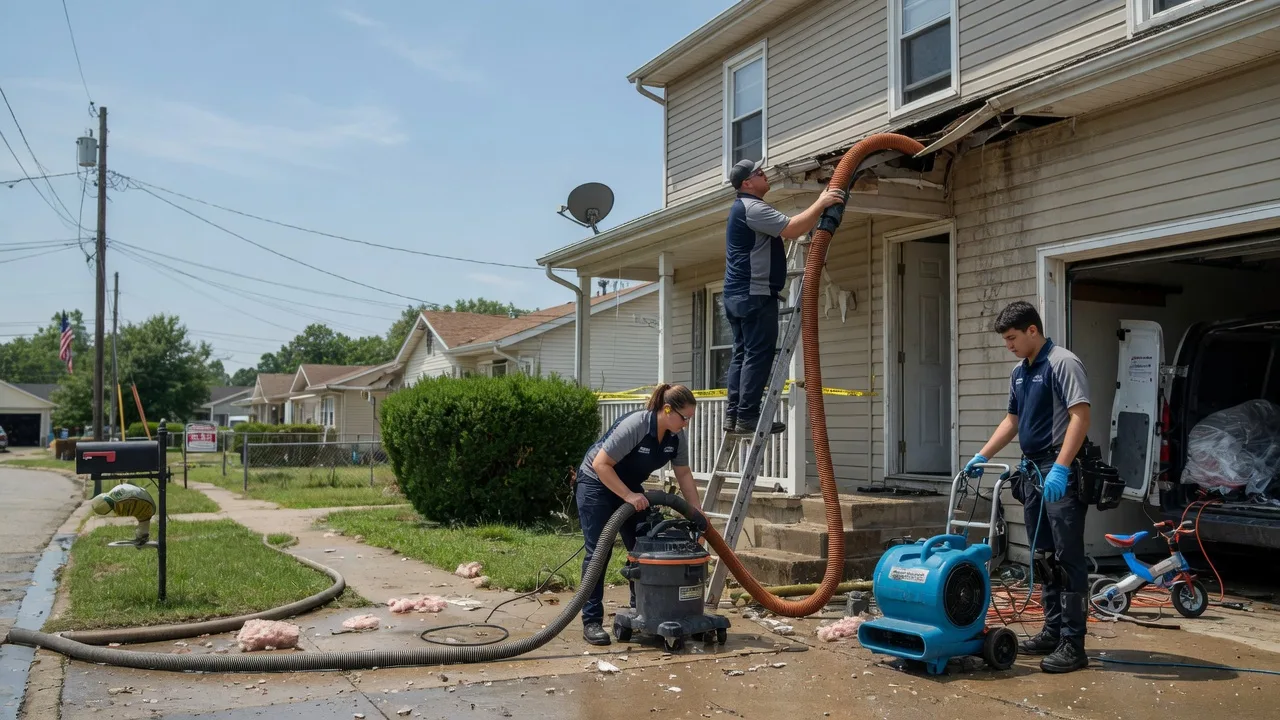 Water Damage Restoration in Mount Airy, LA near me